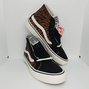 VANS SK8 HiTop NEW Decon S Men's Animal Stripes Suede Sneakers - sz. M-8/W-9 1/2